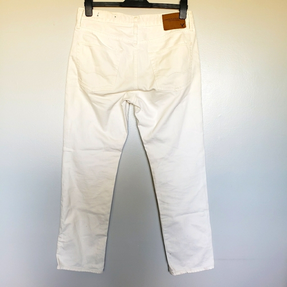 American Eagle White Denim Jeans - Picture 2 of 12